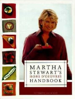 Martha Stewarts Hors dOeuvres Handbook by Martha Stewart 1999 