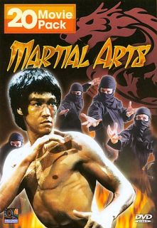 Martial Arts   20 Movie Pack DVD, 2008, 4 Disc Set