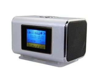 Newly listed mini speaker LCD Music  Mp4 Player FM Radio USB TF&SD 