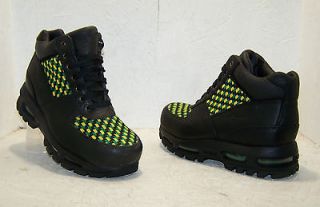 Nike Air Max Goadome (GS) ACG Waterproof Boots Black Yellow Boys Size 