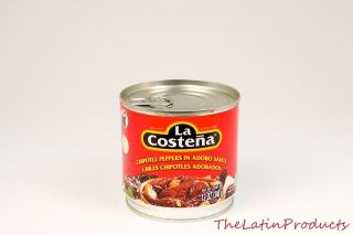 Pack   La Costena Chipotle Peppers in Adobo Sauce 12 oz (340 g)