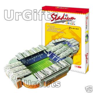 paper 3d puzzle model old trafford stadium new from china