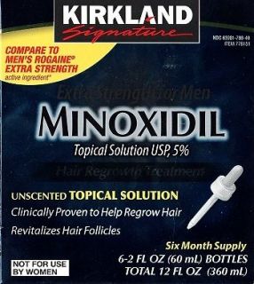 months kirkland minoxidil 5 % mens hair loss regrowth