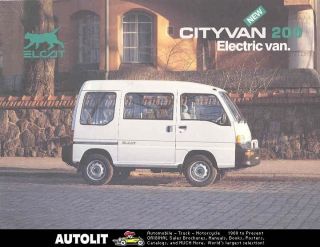 1996 elcat subaru electric van sales brochure finland time left