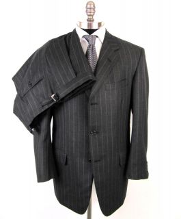 New OXXFORD Highest Quality Pinstripe Super 130s Suit 42 42S 43S MSRP 