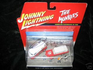 johnny lightning monkee mobile and monkees vw microbus time left