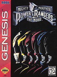 Mighty Morphin Power Rangers The Movie Sega Genesis, 1995
