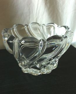 mikasa crystal candy bowl 4 25 peppermint clear time left