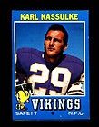 1971 topps 46 karl kassulke vikings nm 036934 buy it