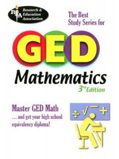 GED Mathematics by Mel H. Friedman and Michael W. Lanstrum 2002 