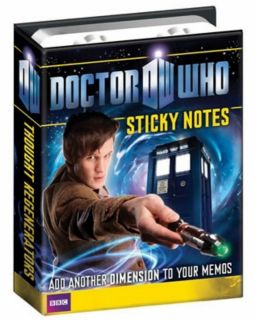 Doctor Who Sticky Notes New Mint Dalek Tardis 11th Dr Matt Smith