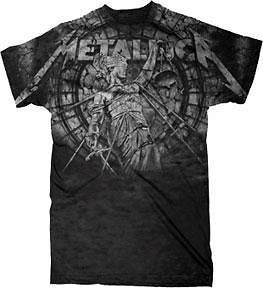 Metallica Justice Stone Heavy Metal Officially Licensed Adult T Shirt 