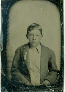 tintype native american youth? boarding school photo shirt & jacket w 