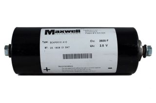 6x Maxwell 2600F 2.5V Supercap; 2600 Farad Super/Ultra Capacitor 