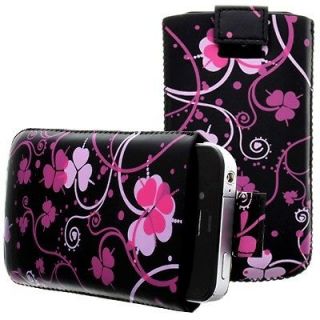   FLR SLiDE PULL TAB POUCH CASE COVER WALLET FOR LG T375 Cookie Smart
