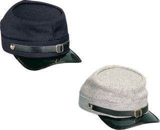   Wool Kepi Caps (Civil War Hats, McClellan Caps, French Army Hats