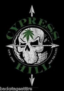 CYPRESS HILL Vintage Skull Skull & Compass 29X43 Cloth Textile Poster 