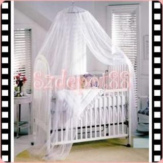 white baby girl boy mosquito bed canopy crib netting  12 33 