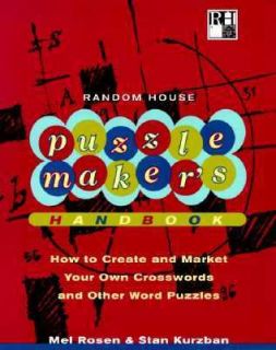 Puzzlemakers Handbook by Stan Kurzban and Mel Rosen 1995 