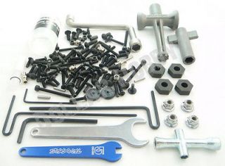   10 E Revo Brushless * 75+ SCREW & TOOL SET * Wrench Hex Bolts (Summit