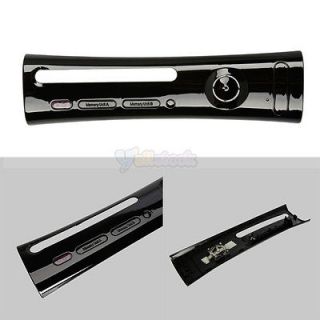 New Front Console Faceplate Cover for Microsoft Xbox 360 Black