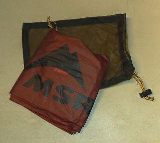 MSR 1 Person Tent Footprint   Hubba, Hubba HP New tarp floor saver 