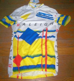 nos seb raleigh cycling jersey size l 38 chest  24 05 buy 