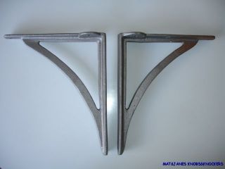 PAIR OF VICTORIAN STYLE ARCHED CAST IRON SHELF BRACKETS ARCH CISTERN 