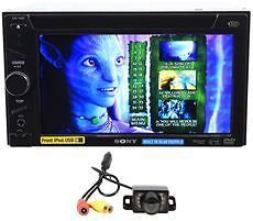   64BT 6.1” 2 Din In Dash DVD Player Receiver w/ USB/Pandora+Ca​mera