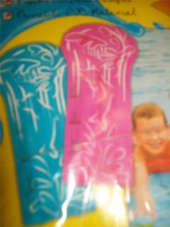 DOLHIN INFLATABLE SURFBOARD BED AIR MAT BOAT / RAFT  BLUE / PINK 