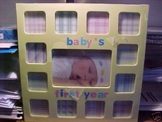 first year baby frame in Keepsakes & Baby Announcements