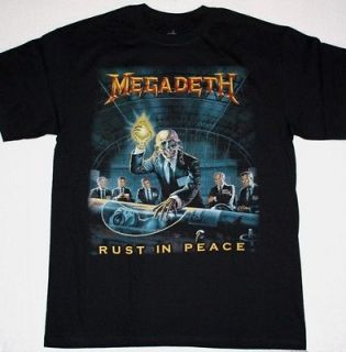 megadeth rust in peace 1990 black t shirt more options size main 