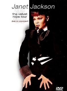 Janet Jackson   The Velvet Rope Tour Live in Concert (DVD, 