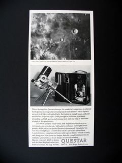 questar telescope lunar crater copernicus 1962 print ad time left