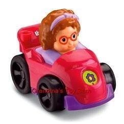 Fisher Price Little People Race Car with Girl NEW