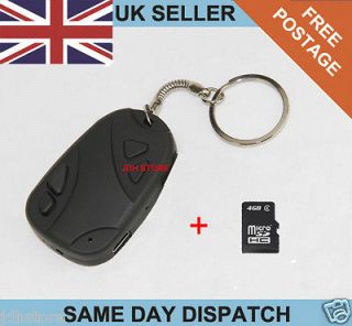   HIDDEN VIDEO SPY CAMERA GADGET WITH 4GB MICRO SD CARD AND ADAPTOR