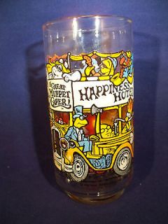 The Great Muppet Caper Happines​s Hut McDonalds Glass 1981