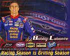 2012 BOBBY LABONTE KINGSFORD #47 NASCAR SPRINT CUP SERIES POSTCARD