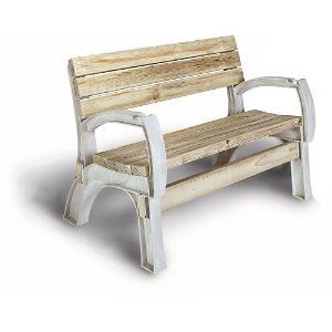 2x4 Basics Chair Bench Ends Home Park Back Yard Picnic Relax Read Sit 