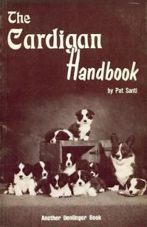 scarce dog book cardigan welsh corgi handbook by santi time
