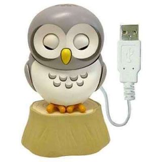 new japan usb owl head swing healing pc toy gadget