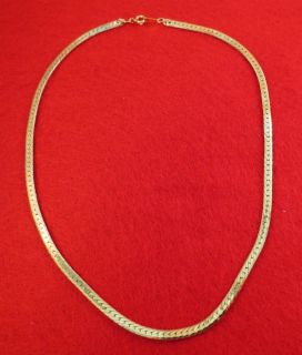   EP 20 INCH 3.5MM BEVELED HERRINGBONE CHAIN NECKLACE W/ A FREE PENNY