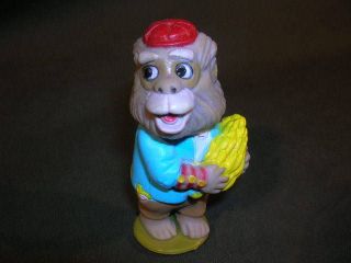 Vintage Playskool Richard Scarrys Puzzletown Bananas Gorilla Figure 