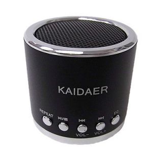 KAIDAER MN01 Mini Speaker TF cardUSB player speakers Black