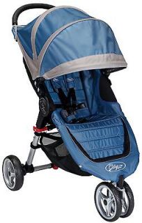 Baby Jogger 2012 City Mini Single Stroller Blue / Grey New