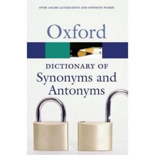new the oxford dictionary of synonyms and antonyms time left
