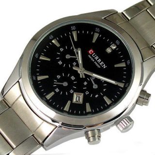 Newly listed Best DIAL WATER QUARTZ HOURS DATE SILVER HAND SPORT MEN 