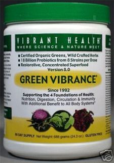 green vibrance drink mix 24 3oz 60 day supply time