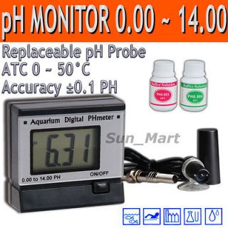 Digital pH Meter Water Tester pH Monitor0.00   14.00PH Replaceable BNC 