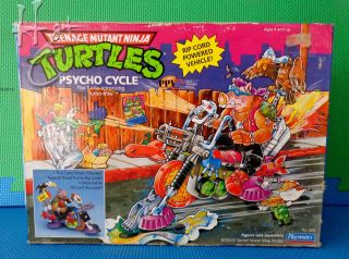   Cycle Turtle Terrorizing Turbo Trike 1990 Teenage Mutant Ninja Turtl